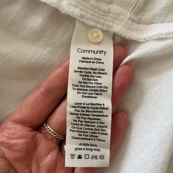 Aritzia Linen shirt dress with pockets - Picture 5 of 6